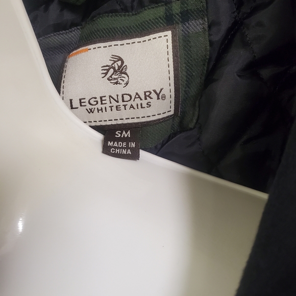Legendary Whitetails Men's Maplewood Hooded lined Shirt Jacket size S used - Picture 8 of 9